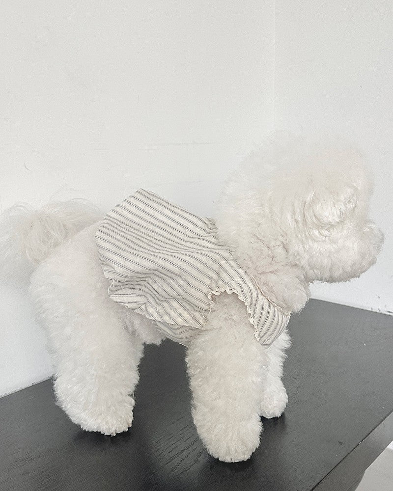 【予約】Stripe Balloon Vest