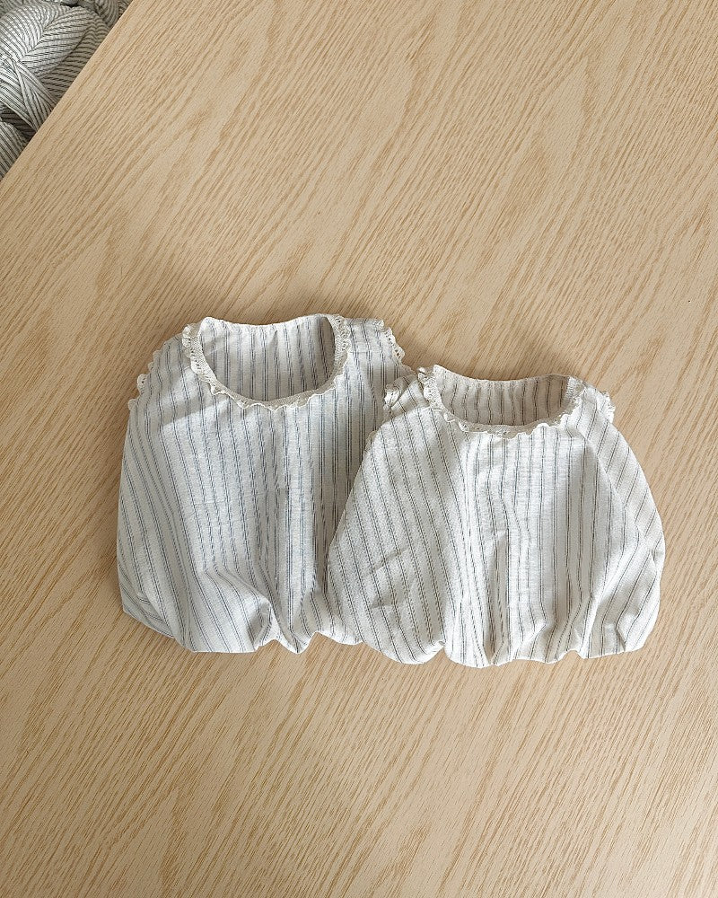 【予約】Stripe Balloon Vest