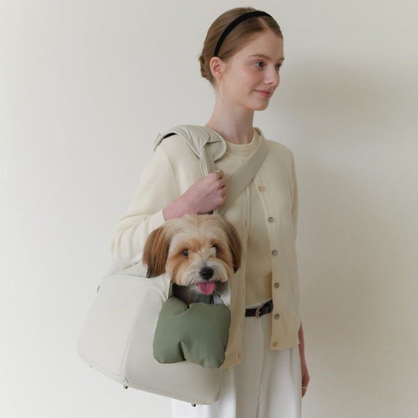 【予約】Cushion Bag｜犬用キャリーバッグ