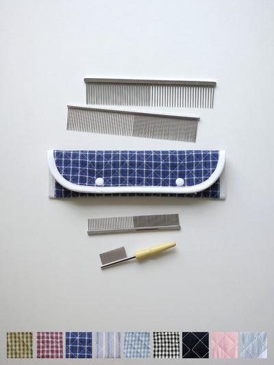 【予約】Dibs Fabric Comb Case / Dibs Slicker Brush Case