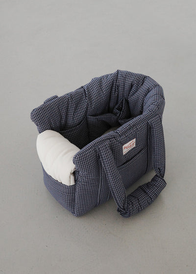 【予約】DAY CARRY BAG (navy check)