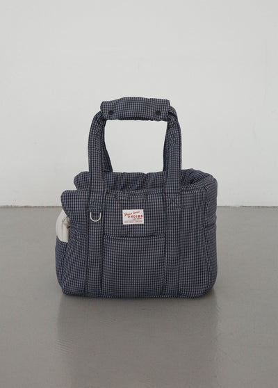【予約】DAY CARRY BAG (navy check)