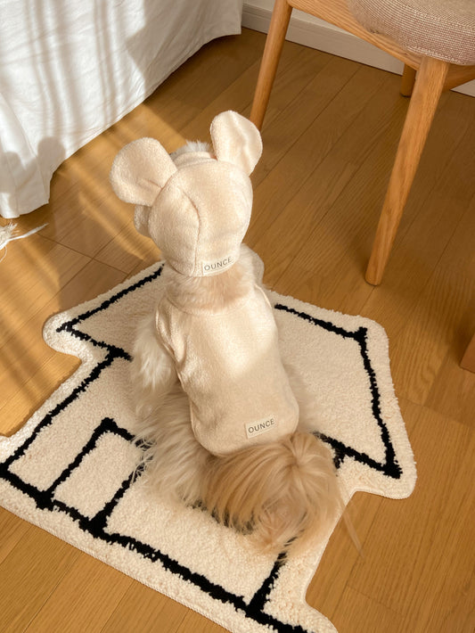 【20日予約〆切】Terry bear vest & hat