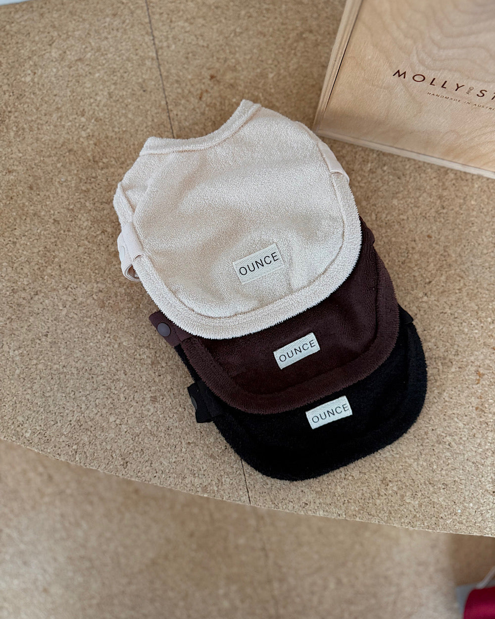 【20日予約〆切】Terry bear vest & hat