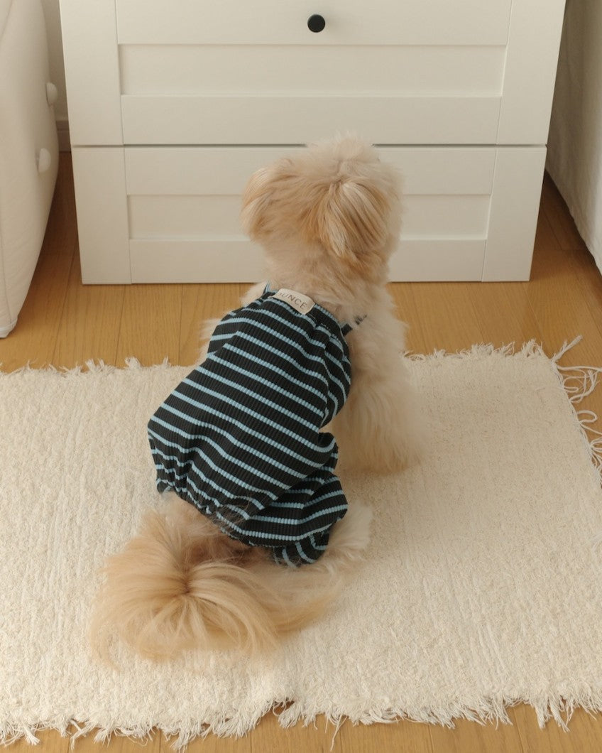 【予約】STRIPE BUNNY HAT ALL IN ONE