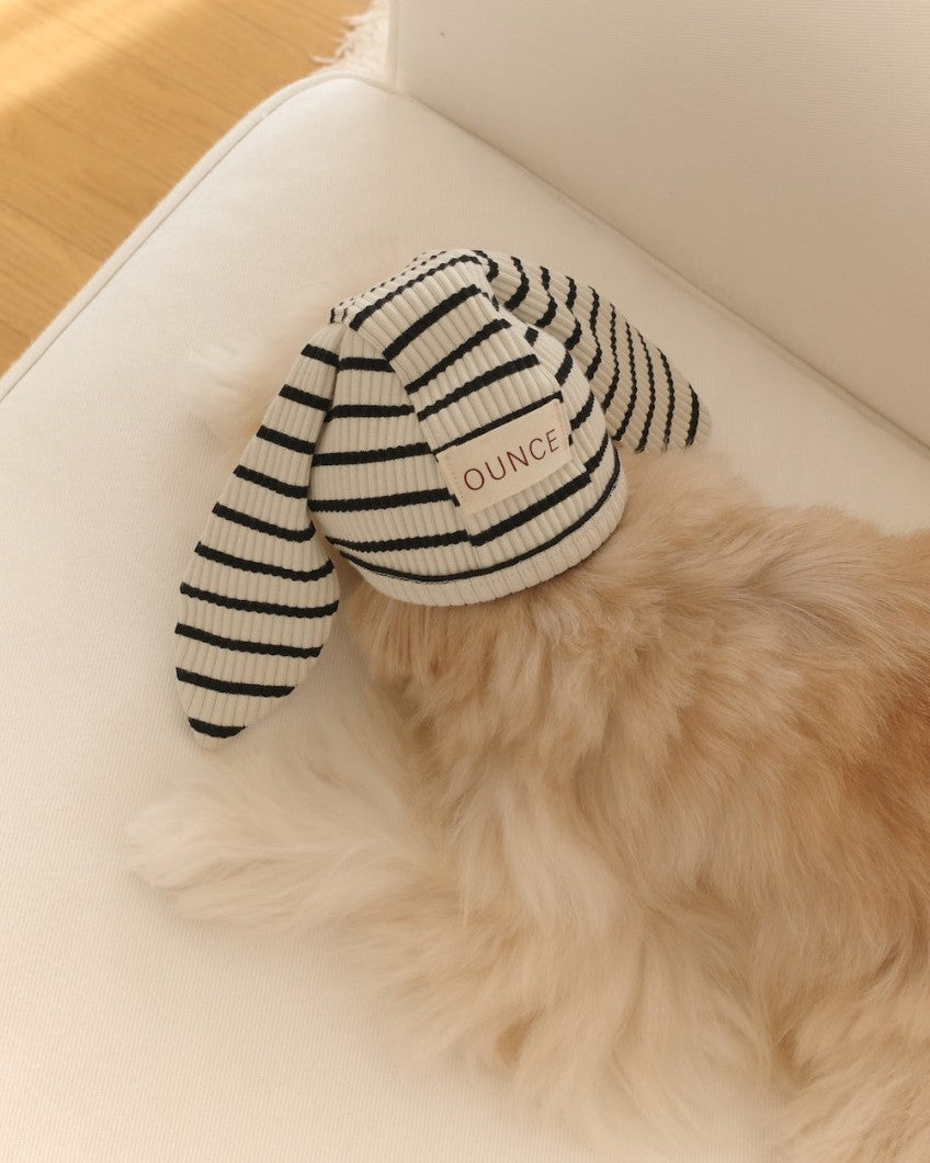 【予約】STRIPE BUNNY HAT ALL IN ONE