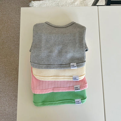 【予約】ワッフルセミクロップTシャツ