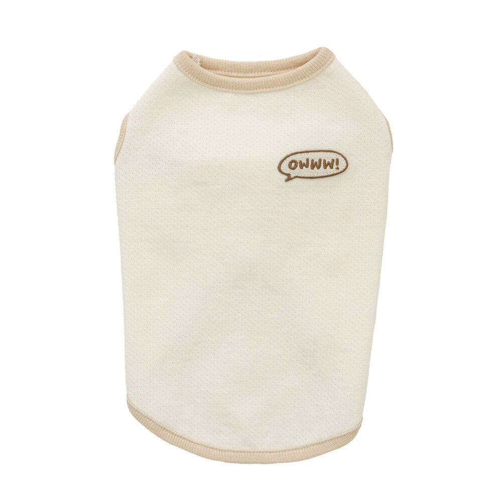 【予約】Organic Simple Sleeveless Tee