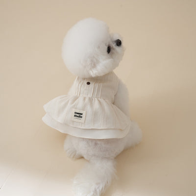 【予約】Organic Pintuck Dress