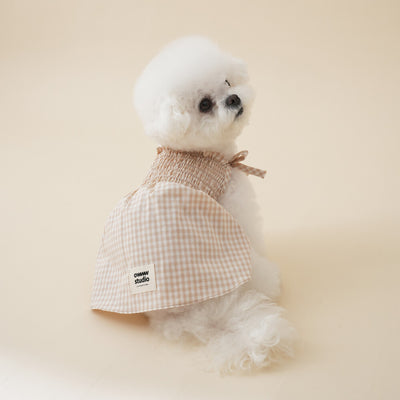 【予約】Organic Smocking Dress