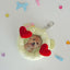 【予約】teddy keyring