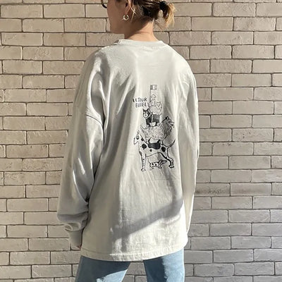 【予約】(ゆったり)EIFFEL LONG SLEEVE T-SHIRT