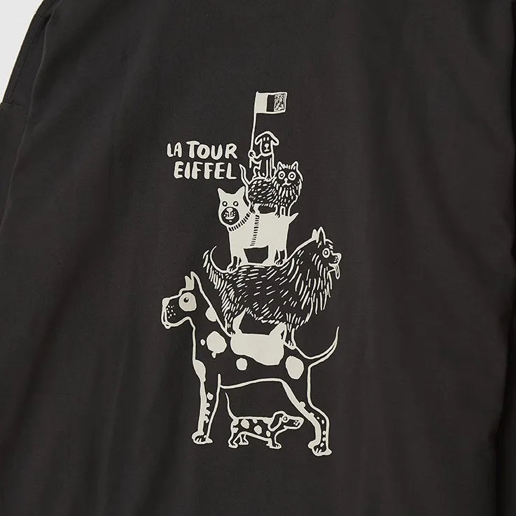 【予約】(ゆったり)EIFFEL LONG SLEEVE T-SHIRT