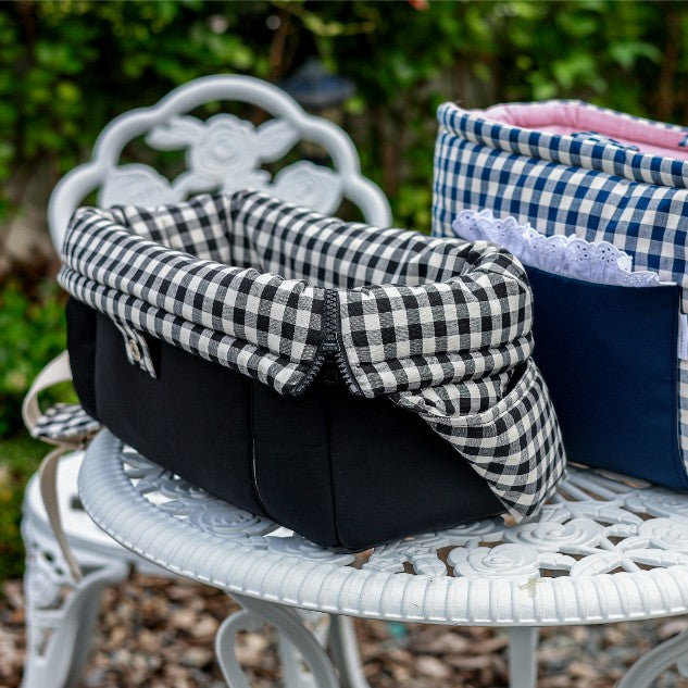 roroplan 10th cozy check needbag｜犬用キャリーバッグ・スリング
