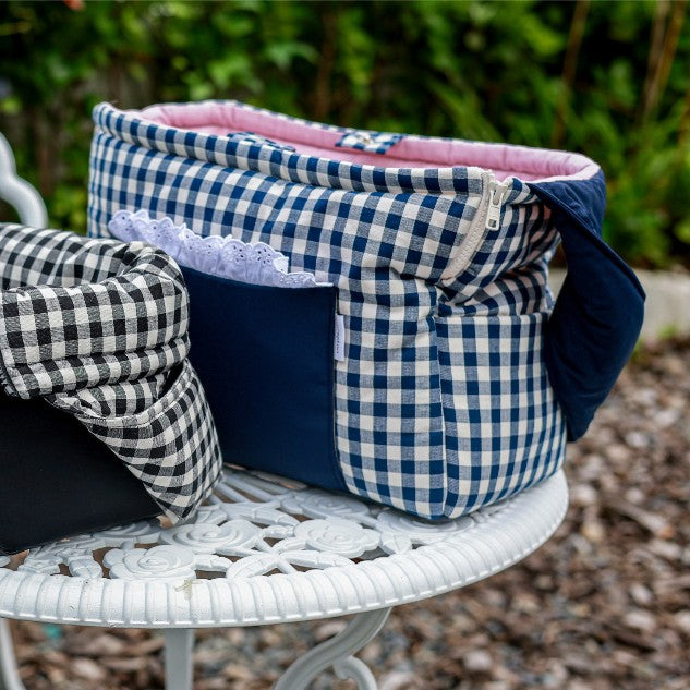 roroplan 10th cozy check needbag｜犬用キャリーバッグ・スリング