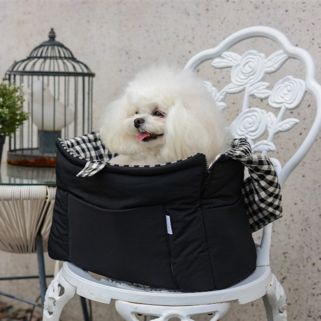 roroplan 10th cozy check needbag｜犬用キャリーバッグ・スリング