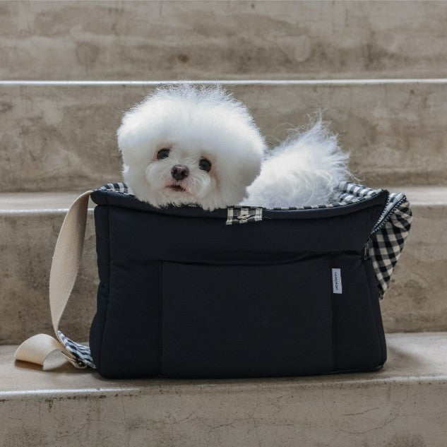 roroplan 10th cozy check needbag｜犬用キャリーバッグ・スリング