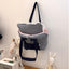 【受注生産】13th cozy check rorobag｜犬用キャリーバッグ