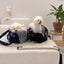 【受注生産】13th cozy check rorobag｜犬用キャリーバッグ