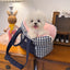 【受注生産】13th cozy check rorobag｜犬用キャリーバッグ