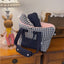 【受注生産】13th cozy check rorobag｜犬用キャリーバッグ
