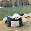 【受注生産】3rd cotton needbag black｜犬用キャリーバッグ・スリングバッグ