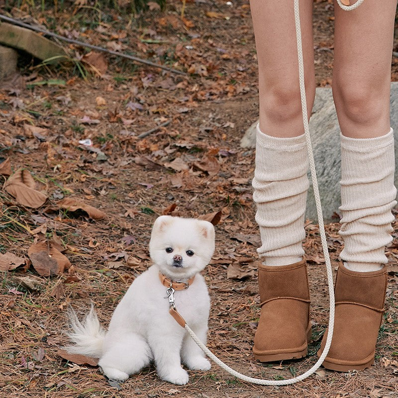 【予約】Rope leash classic - 1.8m（ベージュ）