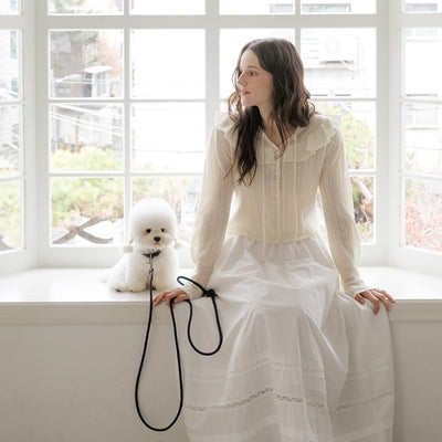 【予約】Slim leash（ネイビー） - 1.8m