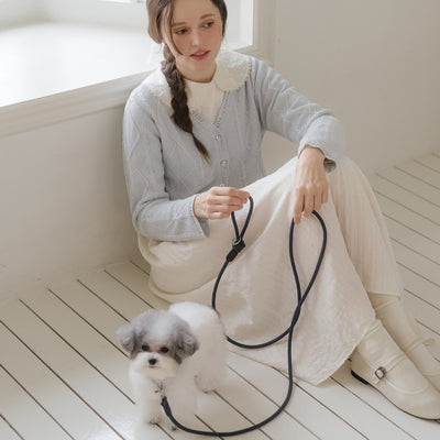 【予約】Slim leash（ネイビー） - 1.8m