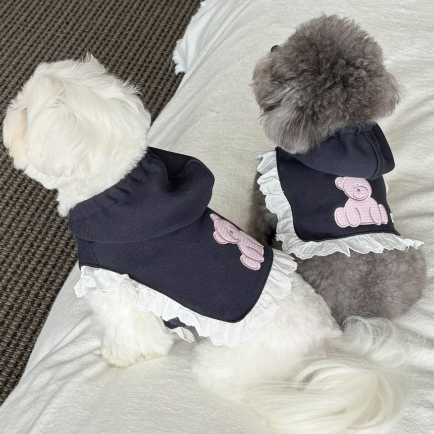 【予約】ディアベアフード付きポンチョ