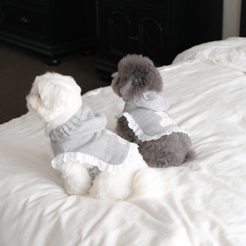 【予約】ディアベアフード付きポンチョ