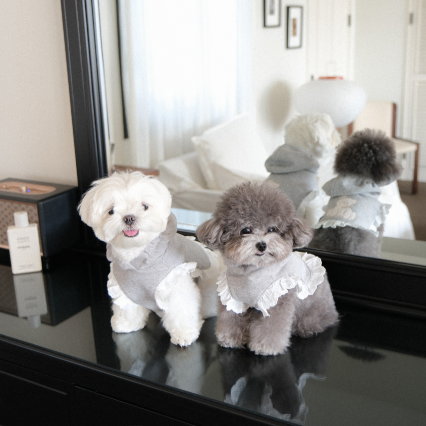 【予約】ディアベアフード付きポンチョ