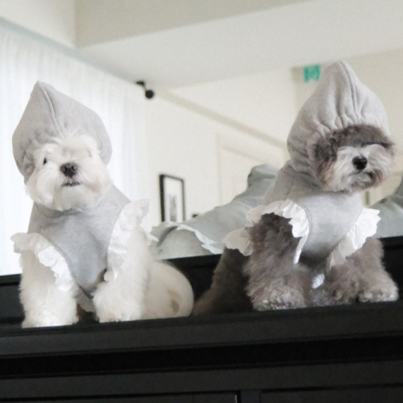 【予約】ディアベアフード付きポンチョ