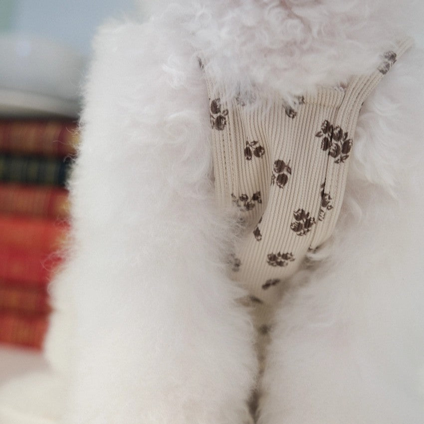 【予約】Floral Crop Sleeveless