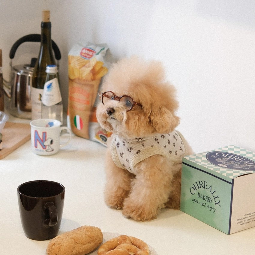 【予約】Floral Hooded Crop Poncho