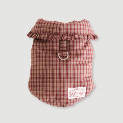 【予約】Check Frill Padding