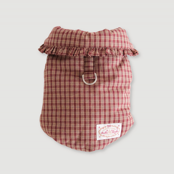 【予約】Check Frill Padding