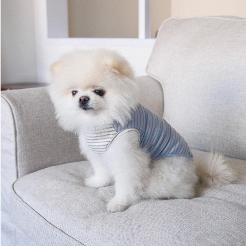 【予約】Half Stripe Tee