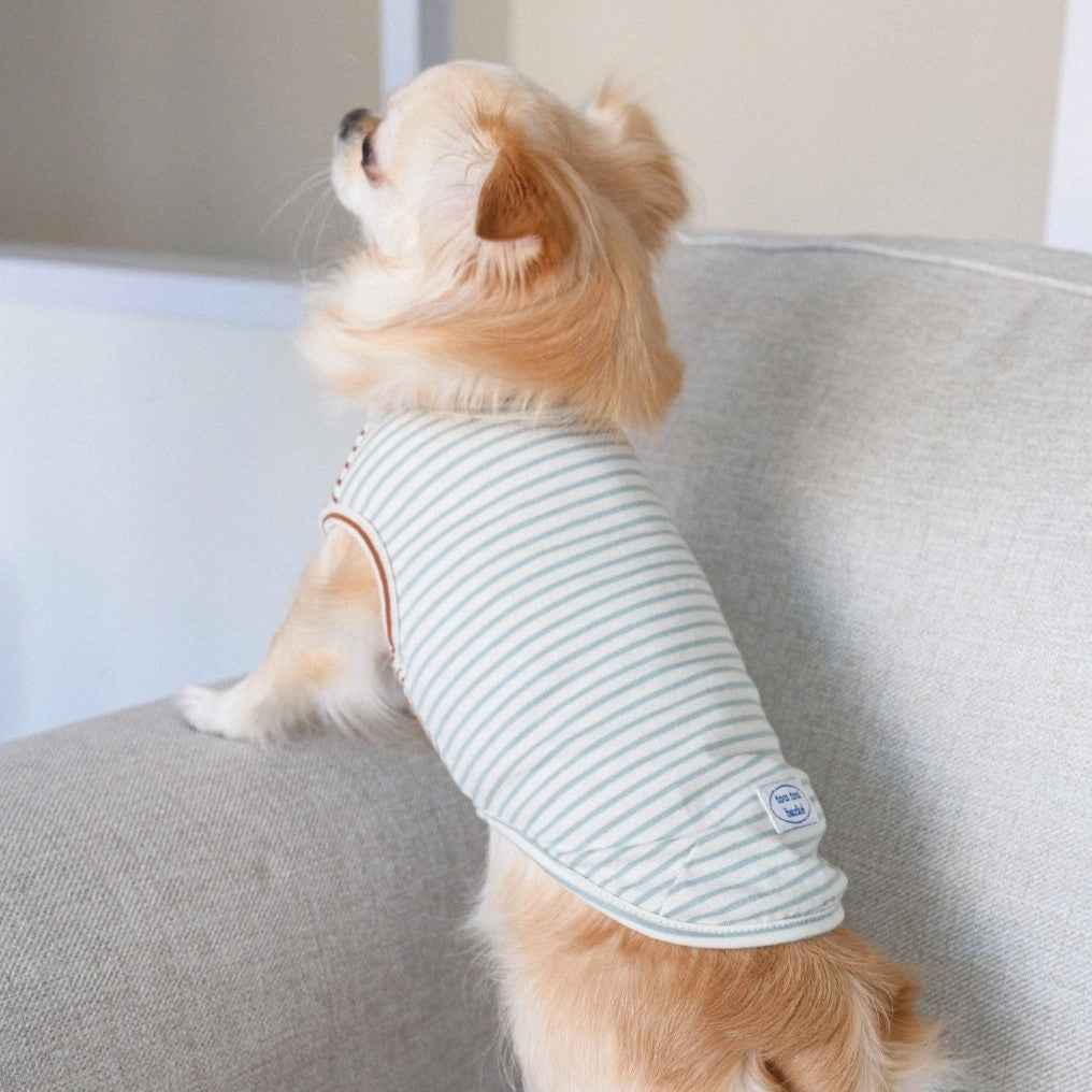 【予約】Half Stripe Tee