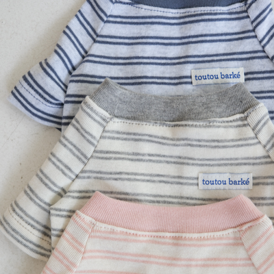 【予約】ノートストライプTシャツ