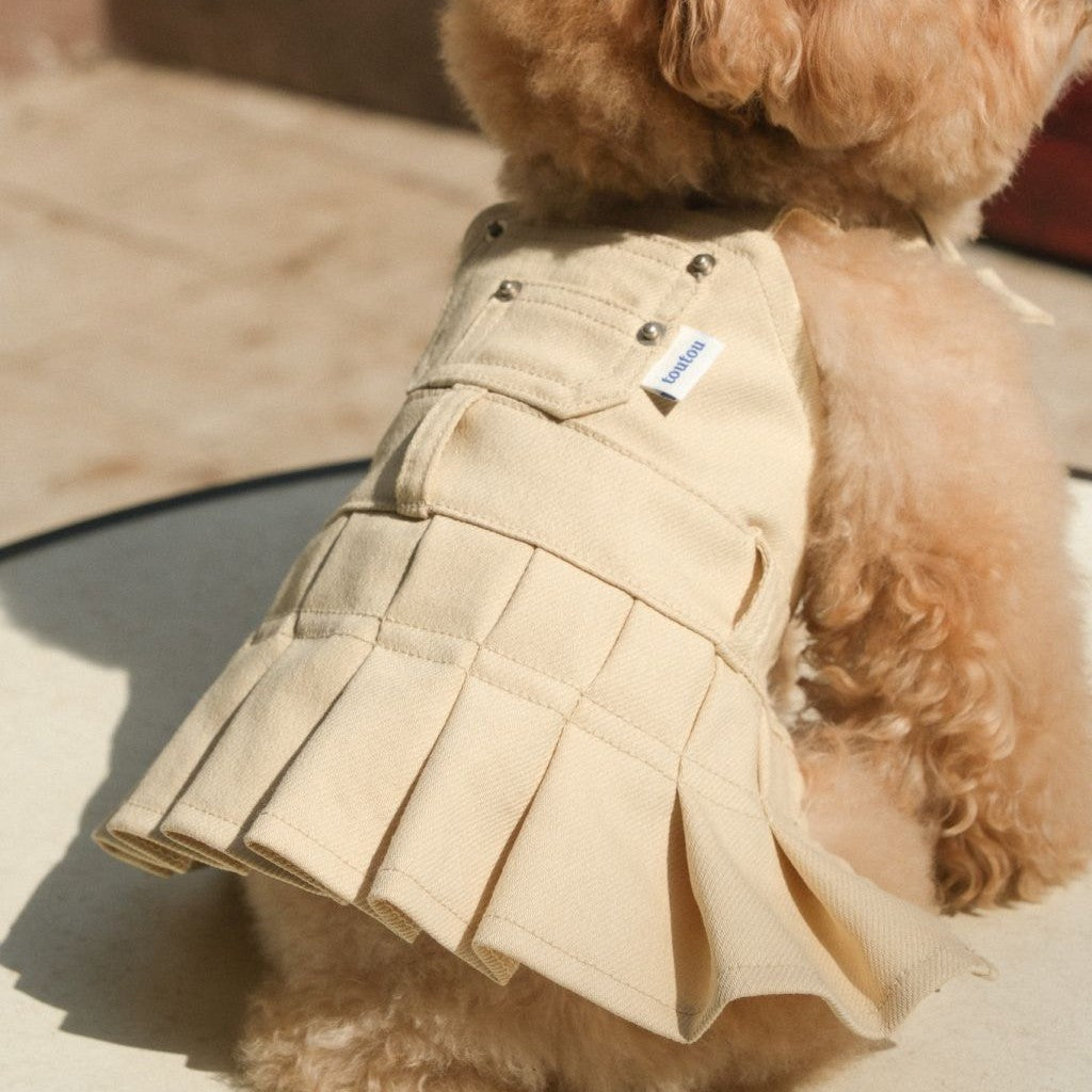 【予約】Pocket Suspender Dress