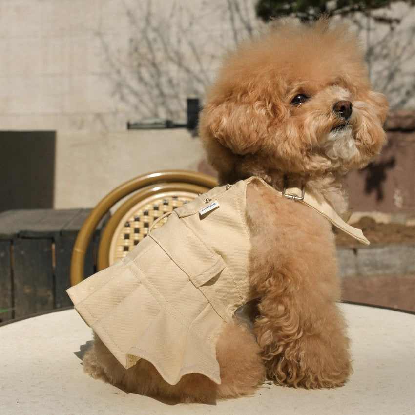 【予約】Pocket Suspender Dress