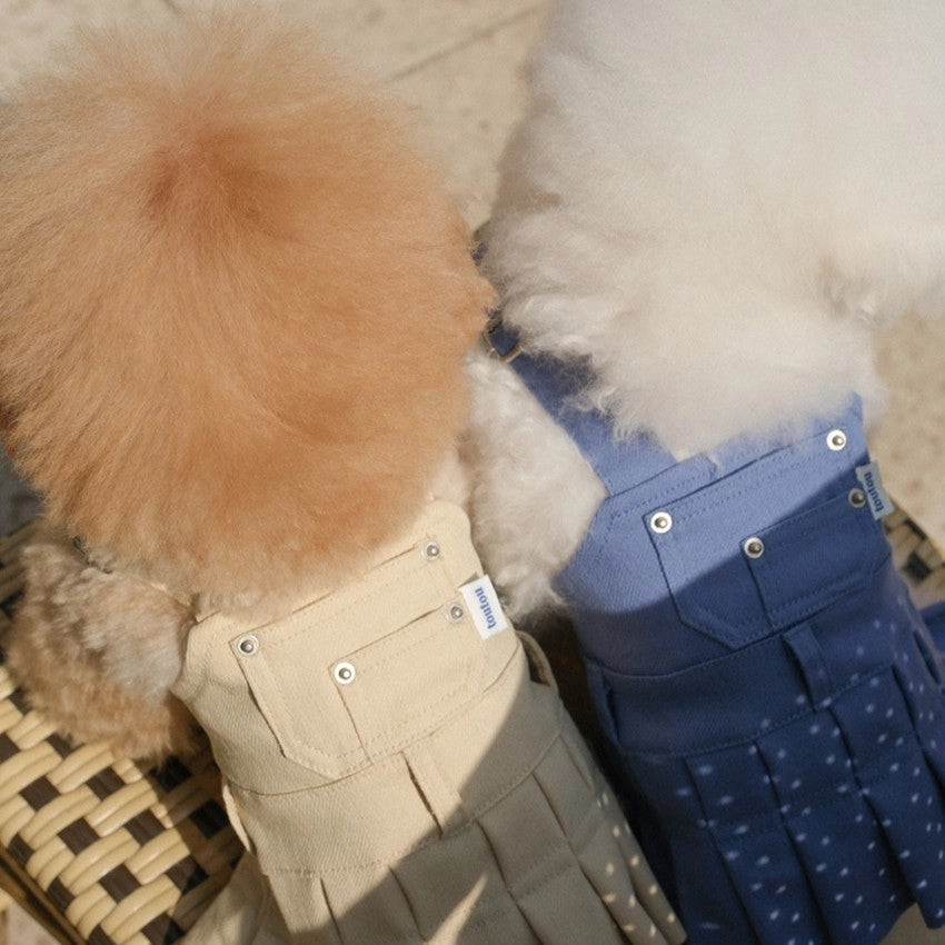 【予約】Pocket Suspender Dress