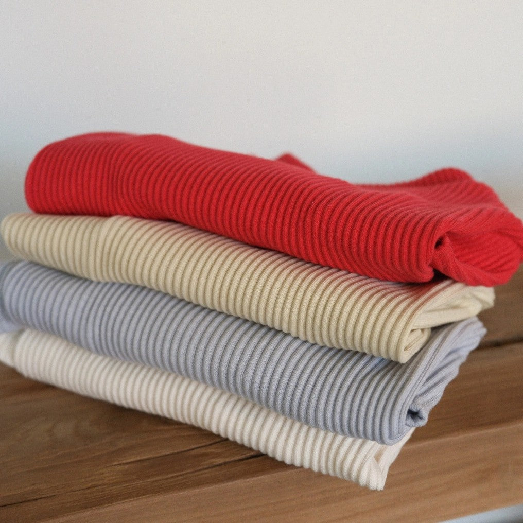 【予約】Ribbed Color Top