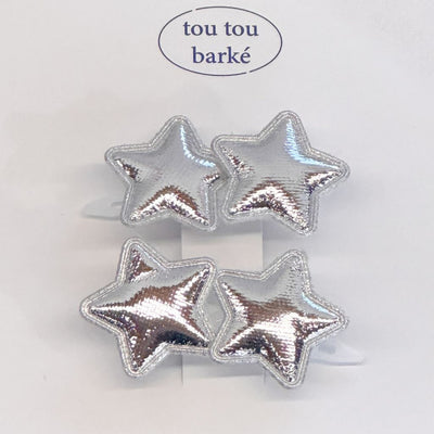 【予約】［ハンドメイド］シルバーエトワールピン（2個セット）