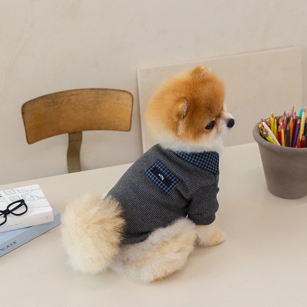 【予約】チェックカラーカーディガン