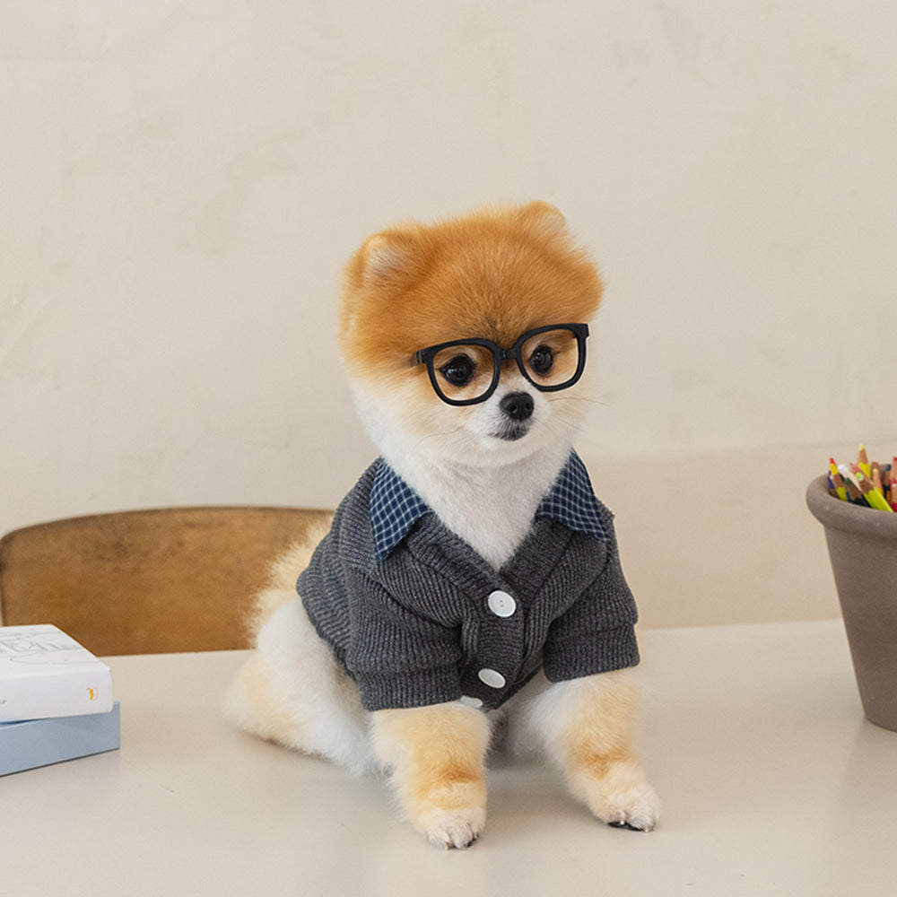 【予約】チェックカラーカーディガン