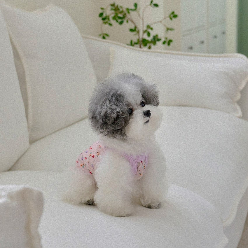 【予約】フラワーリボントップ