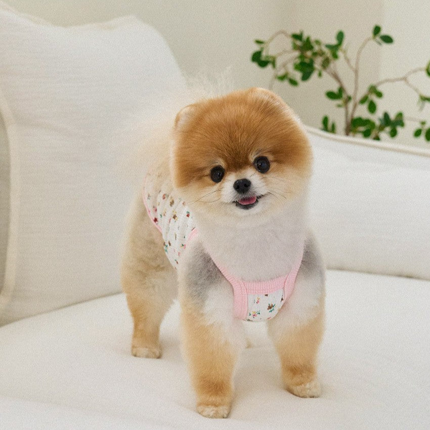 【予約】フラワーリボントップ