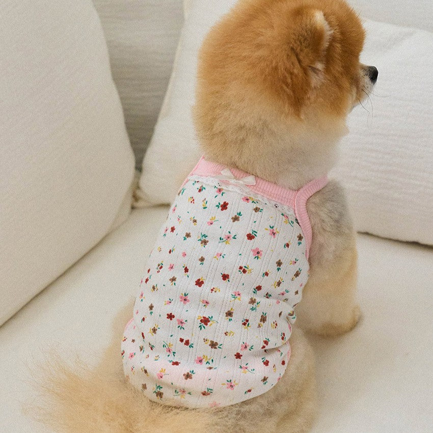 【予約】フラワーリボントップ